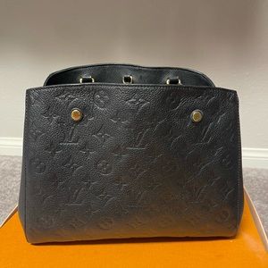 Louis Vuitton Black Monogram Shoulder Bag